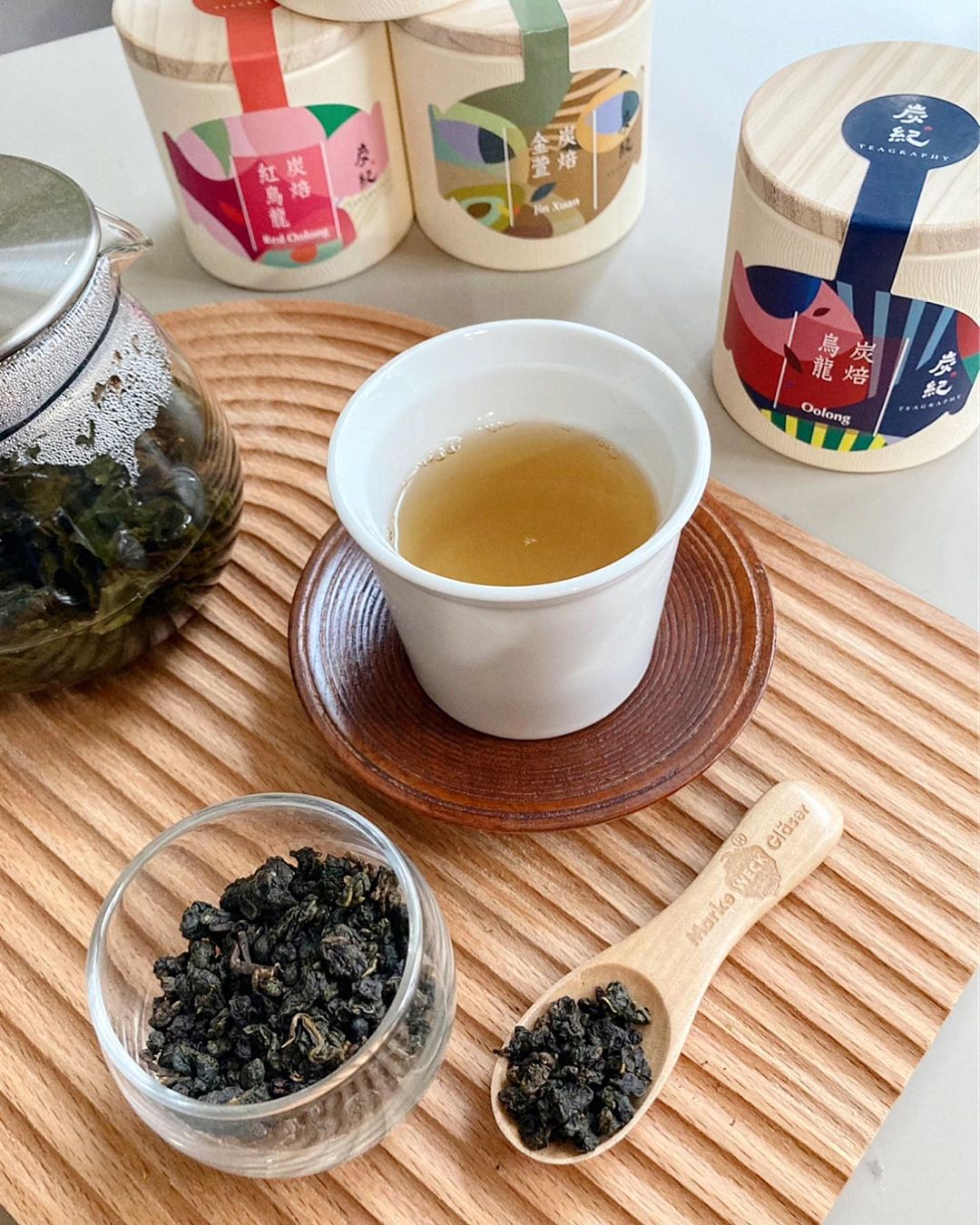 【缶なし】四季シリーズ(茶葉 50g)各種(四季春茶 / 紅烏龍 / 金萱茶 / 烏龍茶)