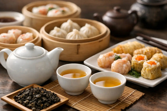 飲茶に合う台湾烏龍茶は？点心を引き立てる香りと焙煎の選び方