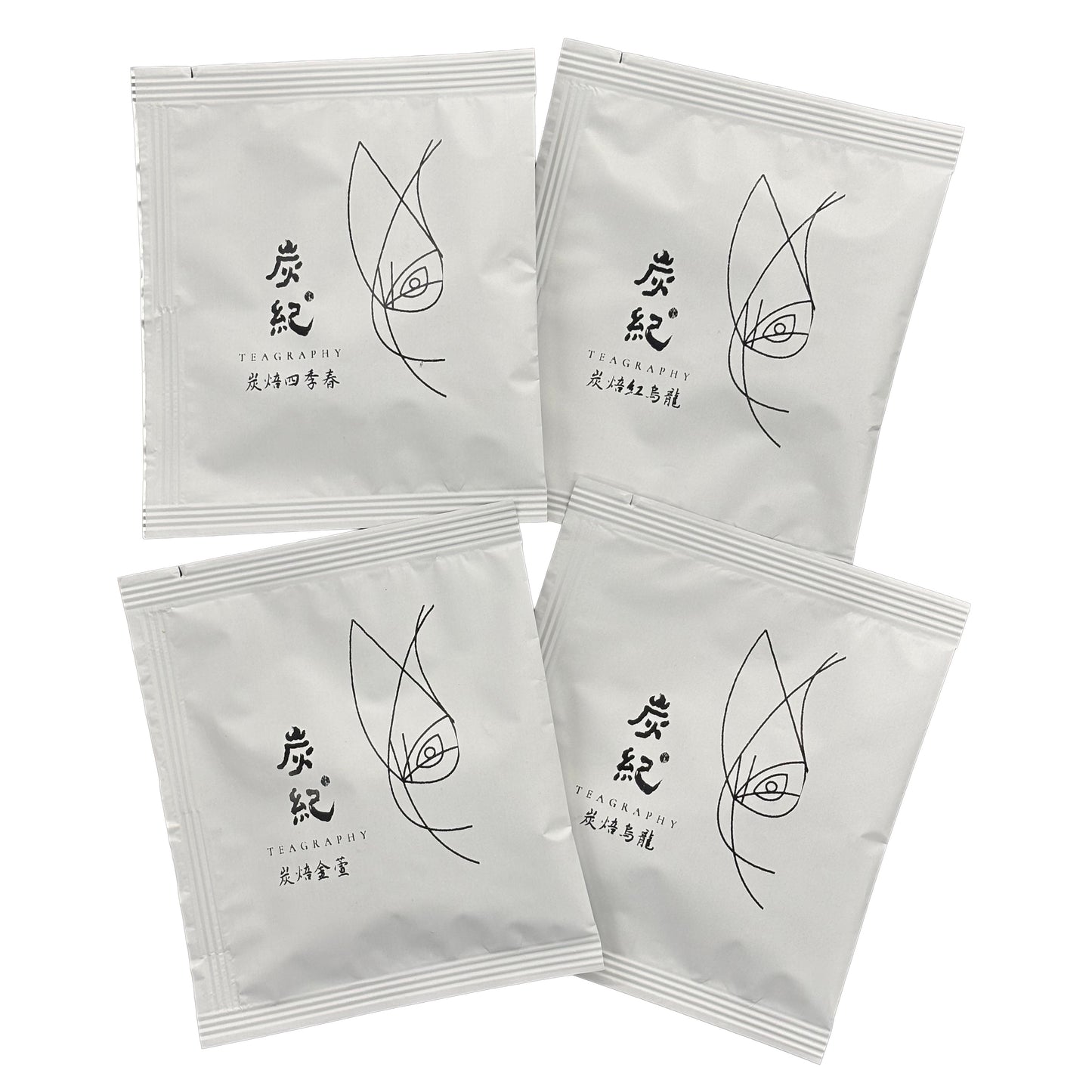 【ボックス入り】台湾烏龍茶「炭紀（たんき）」四季シリーズ（ティーバッグ 3g×1個）4種セット