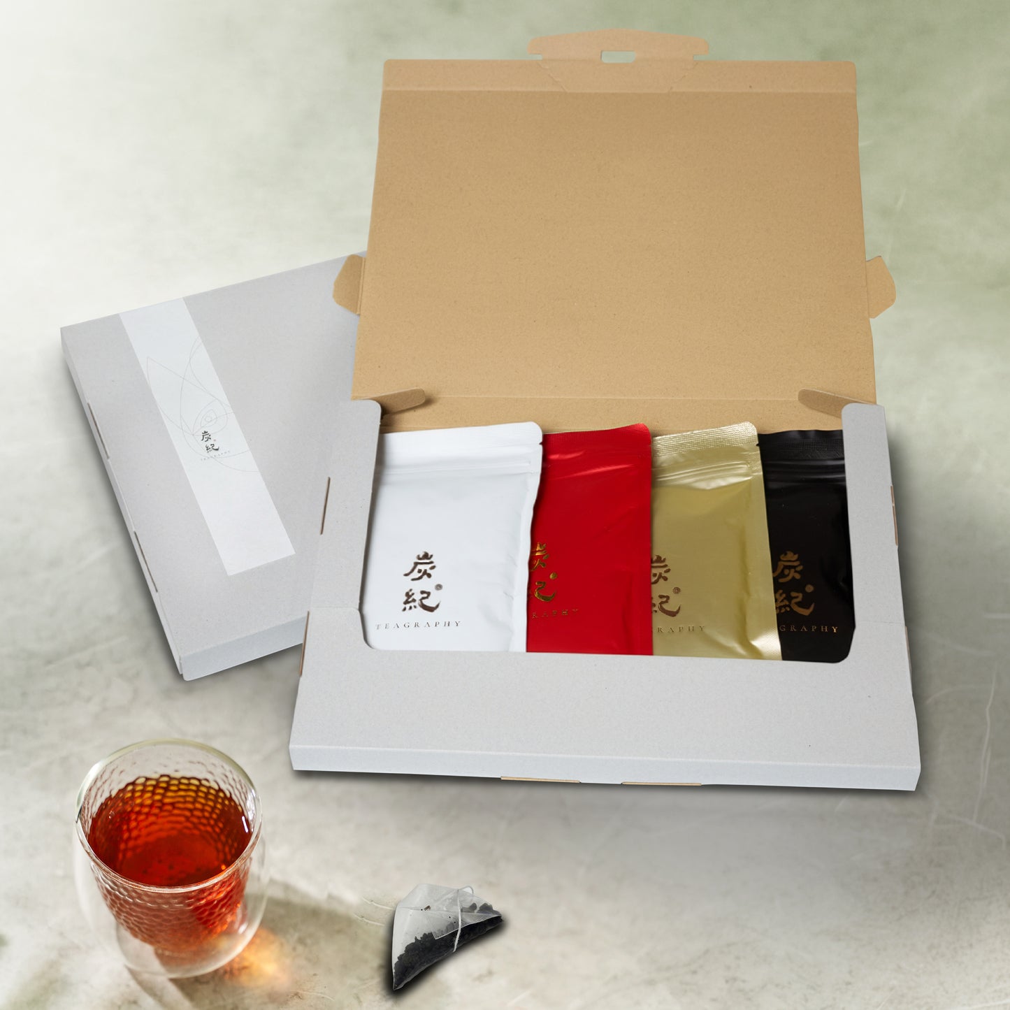 【ボックス入り】台湾烏龍茶「炭紀（たんき）」四季シリーズ（ティーバッグ 3g×10個）4種セット