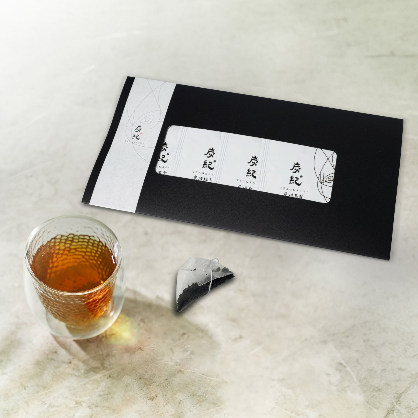 【ボックス入り】台湾烏龍茶「炭紀（たんき）」四季シリーズ（ティーバッグ 3g×1個）4種セット