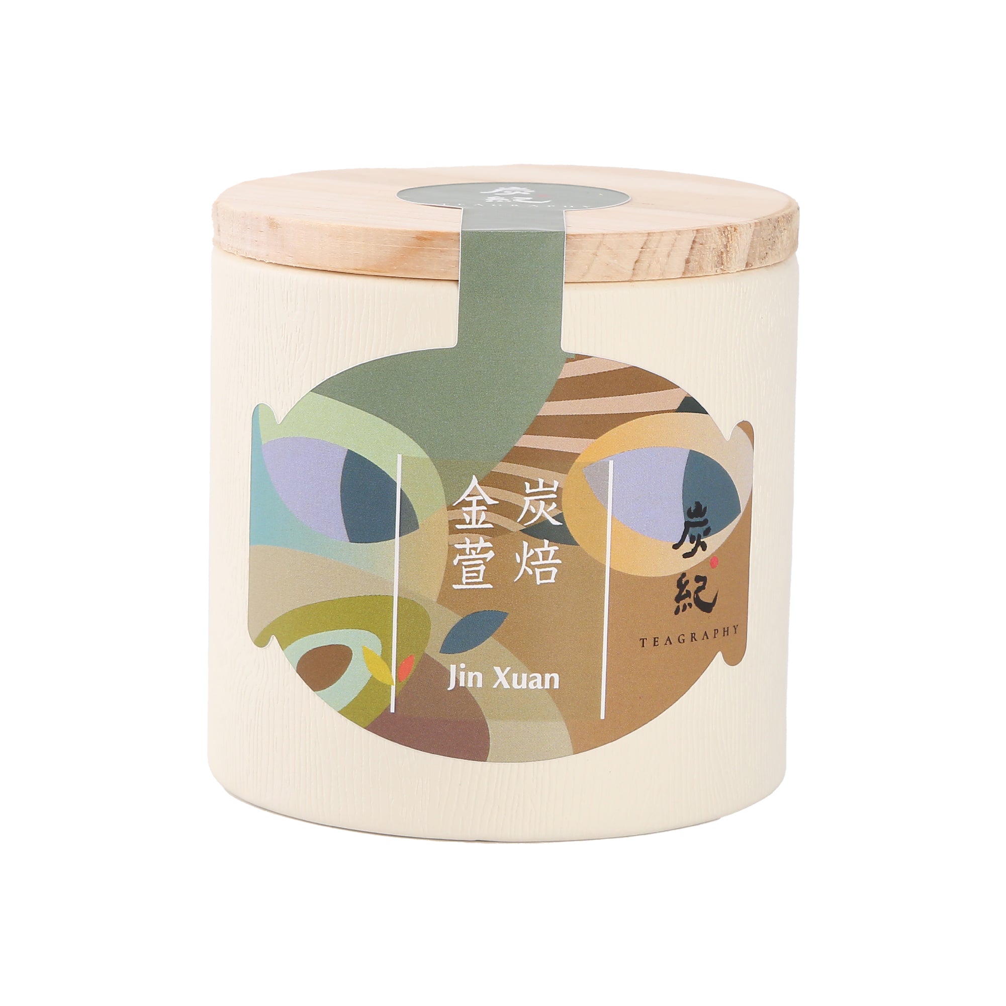 烏龍茶の缶 炭火焙煎 金萱茶（茶葉 50g缶） – 台湾烏龍茶 炭紀