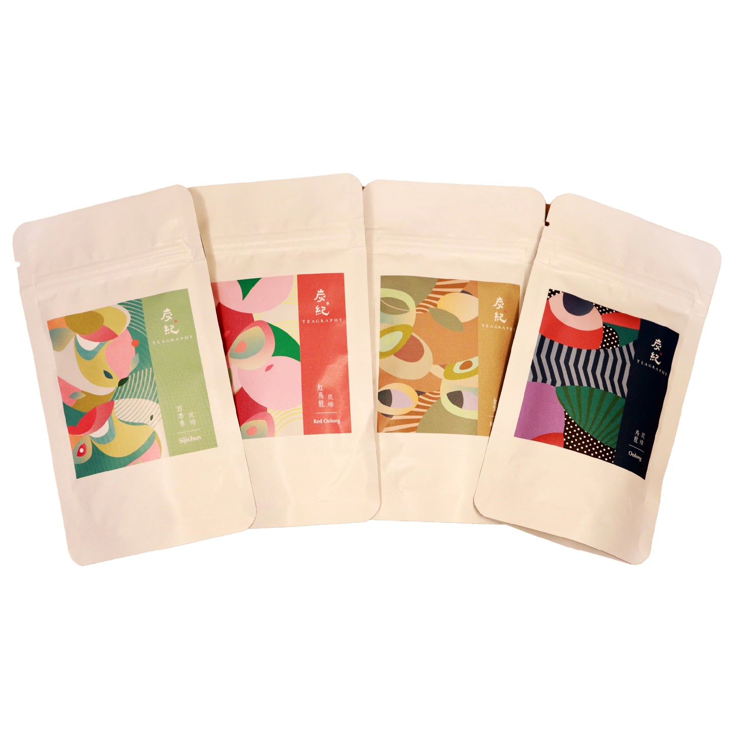 【ボックス入り】台湾烏龍茶「炭紀（たんき）」四季シリーズ（ティーバッグ 3g×5個）4種セット